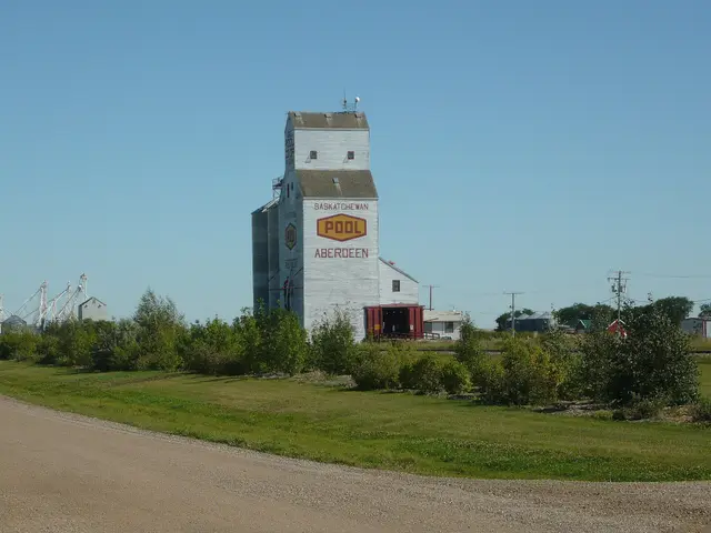 Saskatchewan Wheat Pool grain elevator
